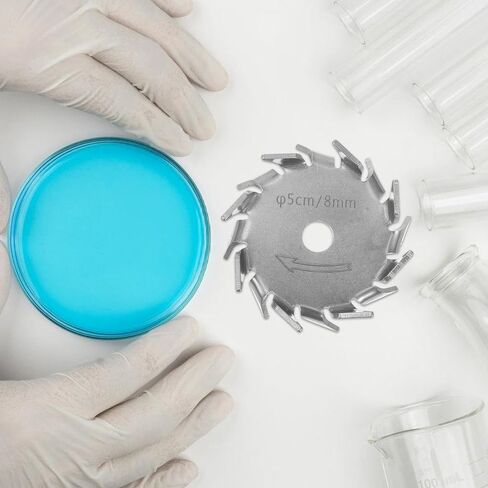 Cabilock Stainless Steel Mixing Stir Paddle for Laboratory Operations with 8mm Hole Diameter, Designed to Experimental Efficiency and Provide Even Mixing in Lab Stirring Tasks in Kuwait