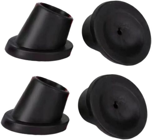 4 Pieces Chair Leg Cap Heavy Duty Replacement Feet Cap Rubber Feet Pads Non Slip Slope Rubber Tips Suitable for Shower Use Elderly, 28mm in Saudi Arabia