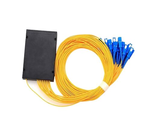 فاصل الألياف الضوئية SC/SC/UPC (FBT)، المقرنة البصرية 1X32، الوضع الفردي Simplex 1M PLC(1X2) in Kuwait