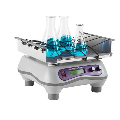 Heathrow Scientific Certified Digital Orbital Shaker, Adjustable Speed, 20 to 300 RPM, Timed and Continuous Modes, LCD Displayed Speed & Time, 10 Pound Weight Capacity, 11x11 Inch Working Platform in Kuwait