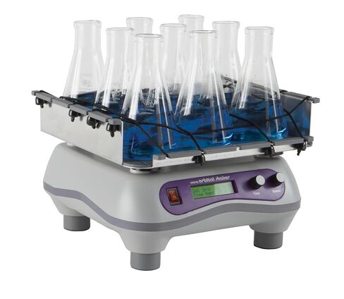 Heathrow Scientific Certified Digital Orbital Shaker, Adjustable Speed, 20 to 300 RPM, Timed and Continuous Modes, LCD Displayed Speed & Time, 10 Pound Weight Capacity, 11x11 Inch Working Platform in Kuwait