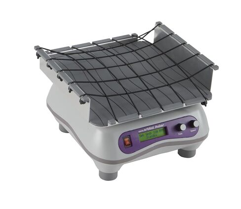 Heathrow Scientific Certified Digital Orbital Shaker, Adjustable Speed, 20 to 300 RPM, Timed and Continuous Modes, LCD Displayed Speed & Time, 10 Pound Weight Capacity, 11x11 Inch Working Platform in Kuwait