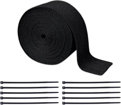 16 FT Anchor Chain Protective Cover, Chain Sleeve with Zip Ties, Winch Rope Sleeve for Protecting Boat Anchor Chain from Damage in Kuwait