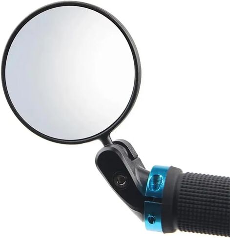 Universal Bicycle Mirror Rearview Adjustable Rotate Wide-Angle Cycling Handlebar Rear View Mirrors for Road Bike Accessory in Saudi Arabia