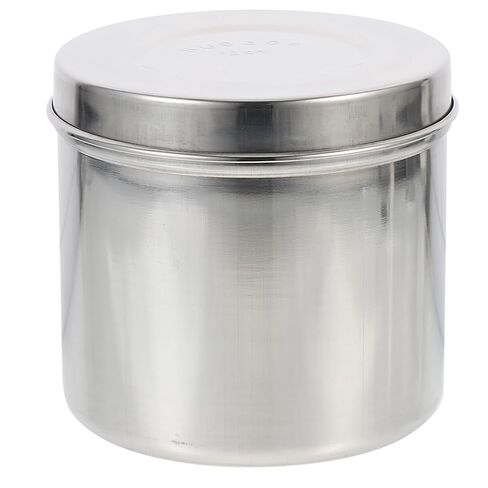 BESTOYARD 304 Stainless Steel Dressing Jar 8cm Thick Iodine-Resistant Unguent Container with Lid for Gauze and Cotton Balls Storage in Clinical and Professional Use in Kuwait