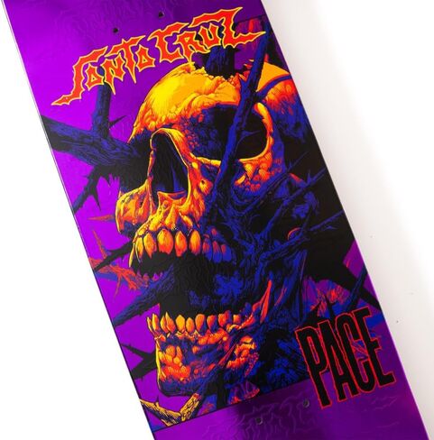 SANTA CRUZ Pace Deathtrap Remix Pro 8.7in x 31.825in Skateboard Decks in Kuwait