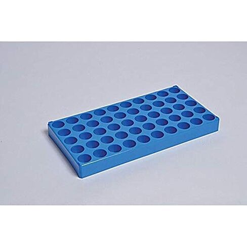 United Scientific Supplies 65102 Vial Rack for 20mL Vials, PP, 29mm Well Diameter, 50 Place (Pack of 5) in Kuwait