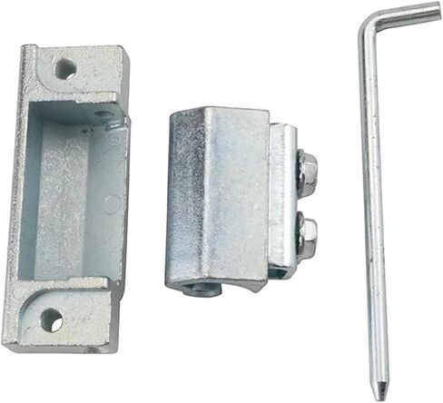 Concealed Zinc Alloy Hinge for Garbage Bins Electrical Cabinets and Universal Door Hinges Concealed Installation Type 1Pcs in Kuwait