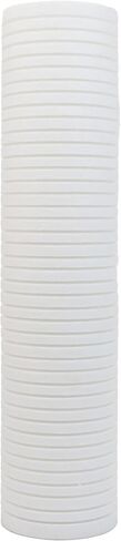Neo-Pure 20" BB Polypropylene Grooved Sediment Filter - 1 Micron, Single - High Dirt Holding Capacity, Extended Filter Life & Superior Filtration for Cleaner Water in Saudi Arabia