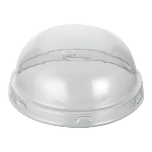 Restaurantware-LIDS ONLY: Mini Serve Dome Lids, 25 Disposable Round Covers - Cups Sold Separately, Stackable, Clear Plastic Dessert Cup Covers, Fits 4 Ounce Containers, For Dessert Delivery Orders in Saudi Arabia