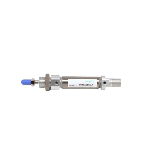 Pneumatic Small Stainless Steel mini Cylinder MI16X25SCA MI16X20SCA MI16X15SCA MI16X10SCA(MI16X15SCA) in Kuwait