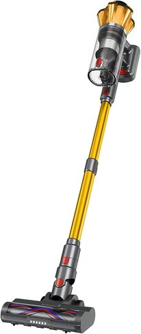 Cordless Vacuum Cleaner, 55Kpa 650W Stick Vacuum with Hurricane Mode, 70-Min Runtime, Anti-Tangle Brush, Self-Standing, LED Display, Cordless Vacuum for Pet Hair, Carpet & Hard Floor, car in Kuwait