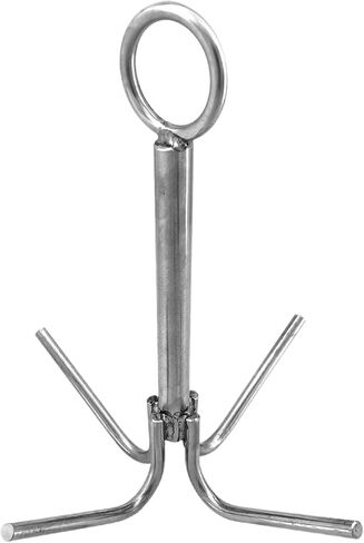 Grappling Hook 4 Claw Anchor Rustproof Marine Boat Yacht Hardware Stainless Steel Hook, Boat Anchor for Survival Outdoor in Kuwait