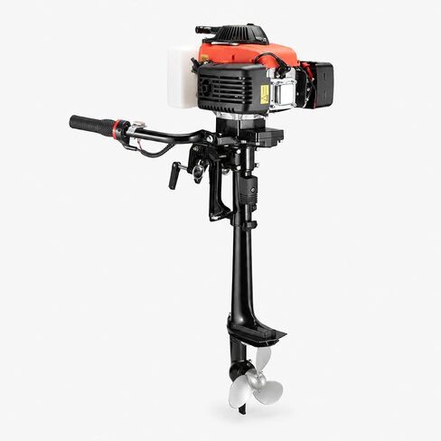 محرك القارب الخارجي 4 السكتة الدماغية 4HP 60cc لقوارب الصيد ، المروحة المائية ، اليخوت ، قوارب المياه ، سكوتر المياه ، محرك القارب الصيد in Kuwait