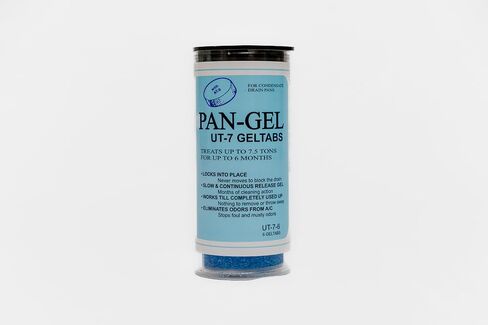 PAN-GEL UT-7 Gel Tabs for HVAC Condensate Drain Pan, Up to 7.5 Ton Systems, 6 Count in Kuwait