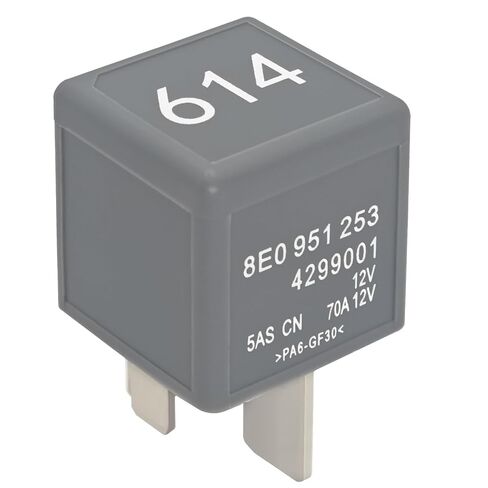 مرحل السيارات 614 8E0951253 2-Pack - 12V 70A 4-Pin - متوافق مع Audi A4 A6 A8 Q7، Volkswagen، Porsche 911 - يستبدل 8E0951253 - يعمل على إصلاح مشكلات مضخة الوقود ومروحة التبريد in Kuwait