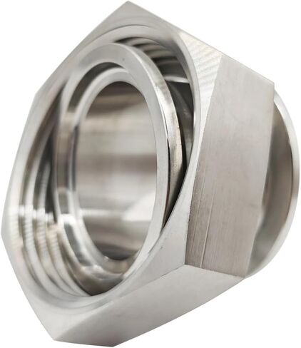 Flat Joint to Tri Clamp with Nut - Stainless Steel 304/316L(TC50.5mm,1") in Kuwait