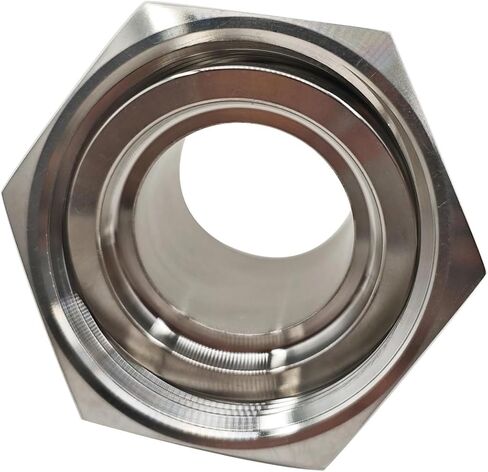 Flat Joint to Tri Clamp with Nut - Stainless Steel 304/316L(TC50.5mm,1") in Kuwait