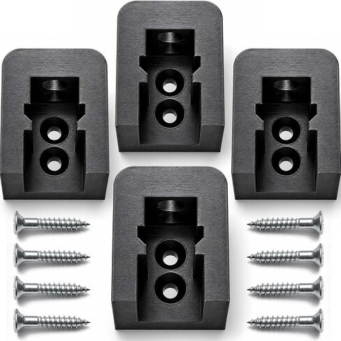 Dubbs Hardware 1/4" Air Tool Holder Wall Mount - 30 Pack - Heavy Duty Pneumatic Tool Organizer - Air Compressor Accessory Rack for Workshop & Garage Storage - Secure Mounting with Screws in Kuwait