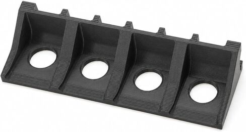 MT3 Tool Holder Compatible with DIN Rail Systems – Holds 4 Tapered Shanks | Chuck Organization Mount | Freestanding Rack for Lathe Mill Machine Work Areas in Kuwait