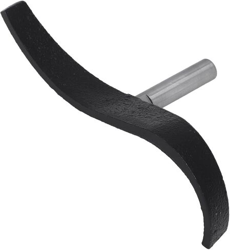 5/8in Post, Curved Lathe Tool Rest for Bowl Turning, Woodworking, S Shaped Design, Sturdy Alloy Steel and Cast Iron Lathe Tool Rest, Wood Turning Lathe Turning Tool in Kuwait