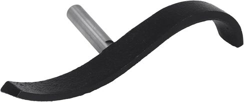 5/8in Post, Curved Lathe Tool Rest for Bowl Turning, Woodworking, S Shaped Design, Sturdy Alloy Steel and Cast Iron Lathe Tool Rest, Wood Turning Lathe Turning Tool in Kuwait