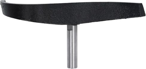 5/8in Post, Curved Lathe Tool Rest for Bowl Turning, Woodworking, S Shaped Design, Sturdy Alloy Steel and Cast Iron Lathe Tool Rest, Wood Turning Lathe Turning Tool in Kuwait