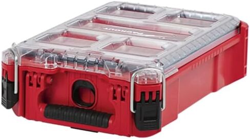 48-22-8435 Compact Organizer Assembly FOR Milwaukee Packout Modular Storage Case with 5 Removable Bins Clear Lid IP65 Water Seal in Kuwait