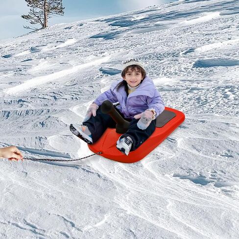 Outdoor Snowboard for Adults Youth – All Mountain Freestyle Ski Board, Lightweight & Durable Camping Snowboard, Red in Kuwait