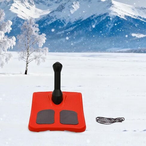Outdoor Snowboard for Adults Youth – All Mountain Freestyle Ski Board, Lightweight & Durable Camping Snowboard, Red in Kuwait