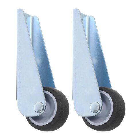 2pcs Sliding Door Roller Replacement Gate Wheels Sliding Shaft Rubber Wheel Anti-Sag Side Or Bottom Mount Support Wheels in Kuwait