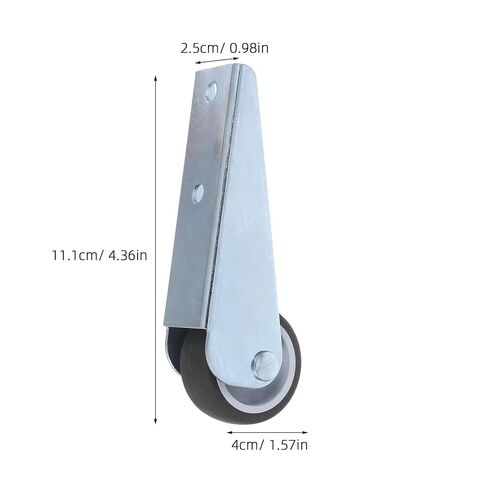 2pcs Sliding Door Roller Replacement Gate Wheels Sliding Shaft Rubber Wheel Anti-Sag Side Or Bottom Mount Support Wheels in Kuwait
