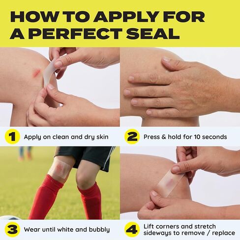 SUPERBAND Hydrocolloid Duo Bundle: 3-Pack Cut-to-Size (Custom Shape) & 10-Pack On-The-Go (Pre-Cut) – Waterproof First Aid for Blisters, Abrasions, & Sports Recovery in Kuwait