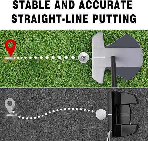 نادي الجولف PGM Zero Torque Putter للرجال والنساء يستخدم اليد اليمنى، تسامح عالٍ وانحراف منخفض وجهًا متوازنًا من مربع إلى مربع in Kuwait