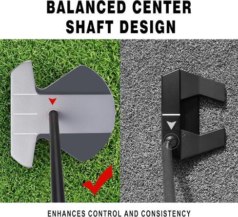 نادي الجولف PGM Zero Torque Putter للرجال والنساء يستخدم اليد اليمنى، تسامح عالٍ وانحراف منخفض وجهًا متوازنًا من مربع إلى مربع in Kuwait
