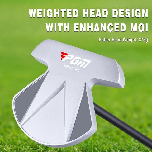 نادي الجولف PGM Zero Torque Putter للرجال والنساء يستخدم اليد اليمنى، تسامح عالٍ وانحراف منخفض وجهًا متوازنًا من مربع إلى مربع in Kuwait