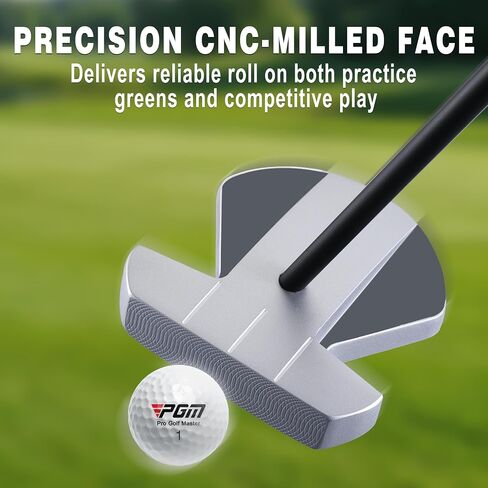 نادي الجولف PGM Zero Torque Putter للرجال والنساء يستخدم اليد اليمنى، تسامح عالٍ وانحراف منخفض وجهًا متوازنًا من مربع إلى مربع in Kuwait