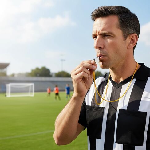 96 Pcs Stainless Steel Coach Whistle, Metal Whistles for Adults with Lanyard Loud Clear Sound for Coaches Referees Sports Training Emergency Kits in Kuwait