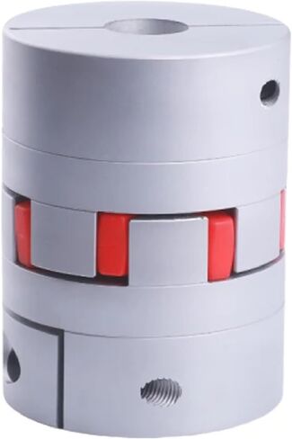 D20L25 coupler aluminum plum flexible shaft BW coupling motor connector solid rubber pad 5/6/6.35/8/10mm (6.35X6.35) in Kuwait