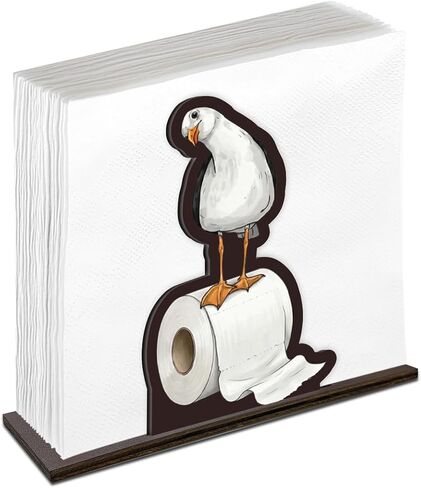 Sea Turtle Napkin Holder for Table - Wooden Coastal Decor - Ocean Theme Tissue Holder for Kitchen Dining Room Restaurant Tissue Dispenser in Saudi Arabia