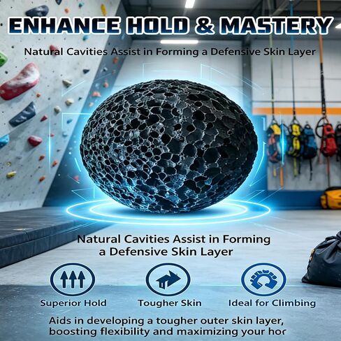 2PCS Callus Ball for Hand, Moon Grip Ball Callus Rock, Skin Conditioning Callus Building Grip Training Fidget in Kuwait