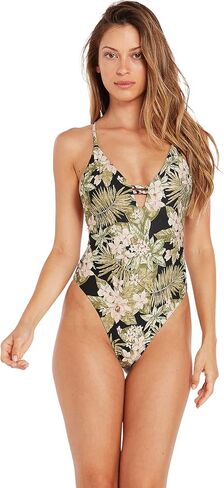 بدلة سباحة نسائية من قطعة واحدة من Midnight Tropic من Volcom in Kuwait