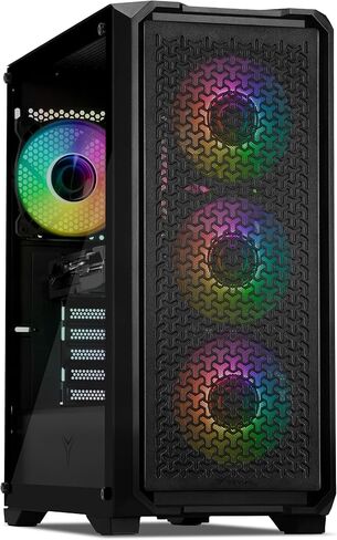 Yeyian Tanto AI Gaming Desktop - AMD Ryzen 7 9700X 5.5 GHz | RTX 5070 12GB GDDR7 | 32GB DDR5 RGB 6000MHz | 2TB Gen4 NVME SSD | B650 Wi-Fi | 750W 80+ الذهب | اربح 11 منزلًا للبرج المُصنَّف مسبقًا in Kuwait