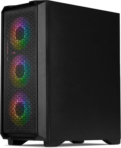 Yeyian Tanto AI Gaming Desktop - AMD Ryzen 7 9700X 5.5 GHz | RTX 5070 12GB GDDR7 | 32GB DDR5 RGB 6000MHz | 2TB Gen4 NVME SSD | B650 Wi-Fi | 750W 80+ الذهب | اربح 11 منزلًا للبرج المُصنَّف مسبقًا in Kuwait