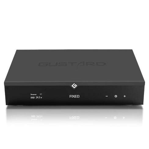 جوستارد R30 R2R DAC | DSD512 PCM768 كيلو هرتز | USB، بصري، محوري، IIS، AES، مدخل LAN | محول رقمي تناظري متوازن ومنفصل بالكامل | جهاز فك ترميز بث الشبكة الصوتية المنزلية (أسود) in Kuwait