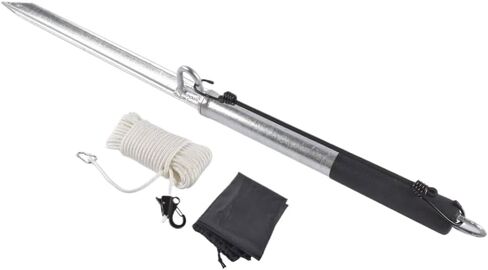 Sand Spike Boat Anchor Pole Compatible with AP03 38 Inch Beach Shore Spike with Hook and 100 Foot Line in Kuwait