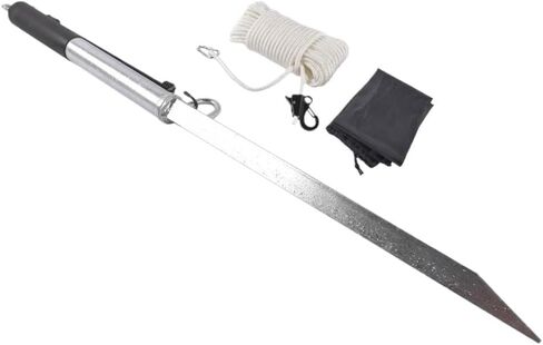 Sand Spike Boat Anchor Pole Compatible with AP03 38 Inch Beach Shore Spike with Hook and 100 Foot Line in Kuwait