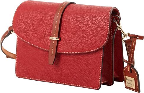 Dooney & Bourke Handbag, Pebble Grain Flap Crossbody in Kuwait