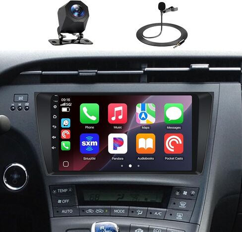 Wireless Carplay Car Stereo for Toyota Prius 2010-2015 with JBL with 9-Inch Touchscreen, [Qualcomm 8-core 4+64GB] Upriding Android 13 Car Radio Android Auto BT5.1/DSP/Hi-Res Audio/WiFi/SWC/GPS/OTA in Kuwait