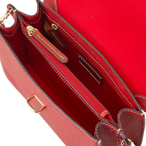 Dooney & Bourke Handbag, Pebble Grain Flap Crossbody in Kuwait